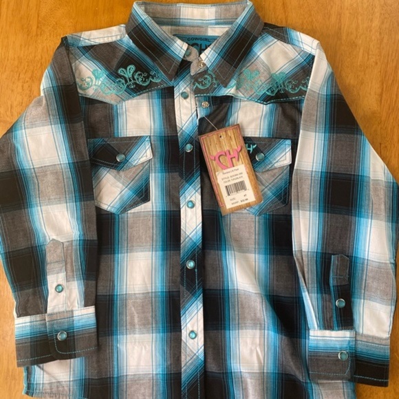 Cowgirl‎ Hardware Rodeo Shirt 4T - Picture 1 of 4